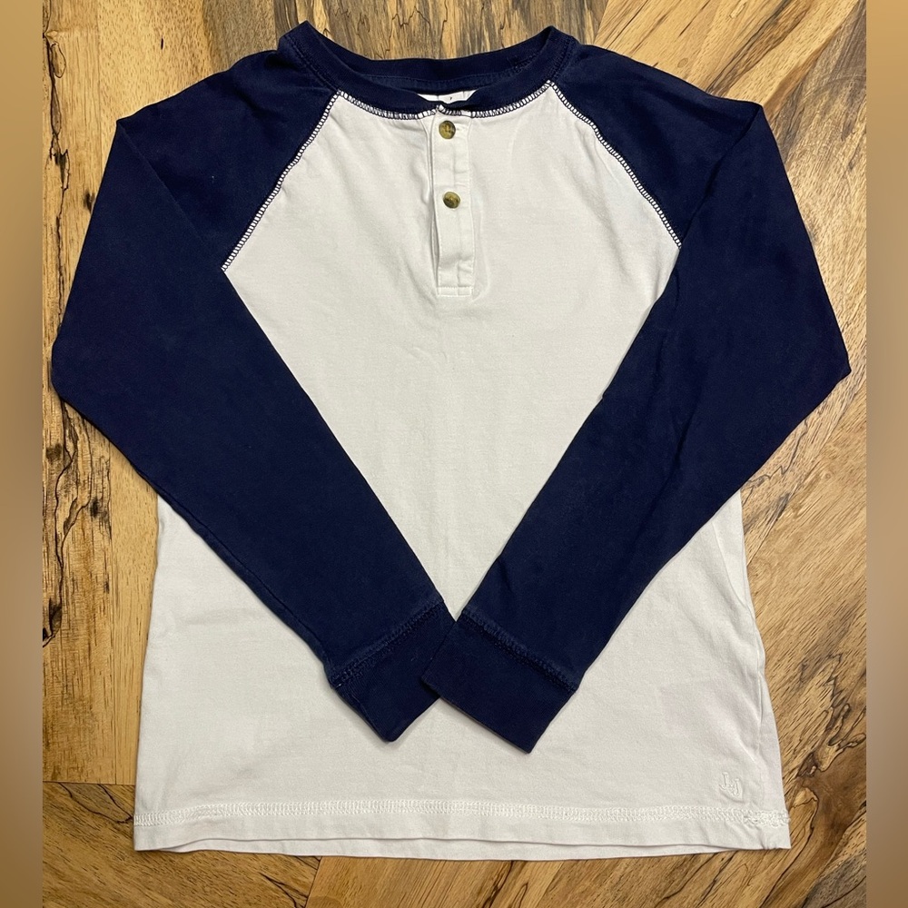 Janie and Jack Blue Long Sleeve Boy’s Size 7